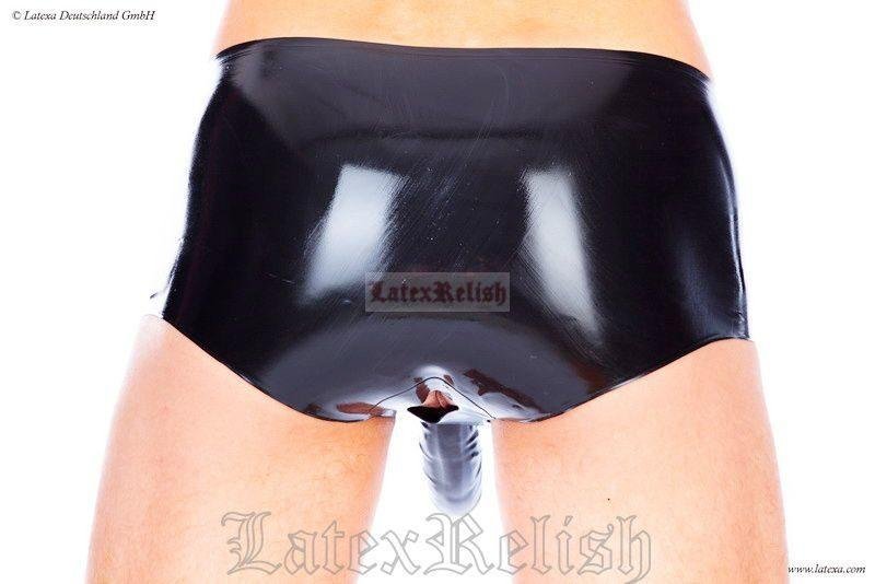 Латексные трусы женские