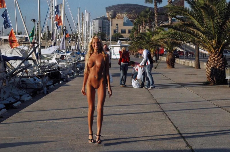 Голая мария в барселоне