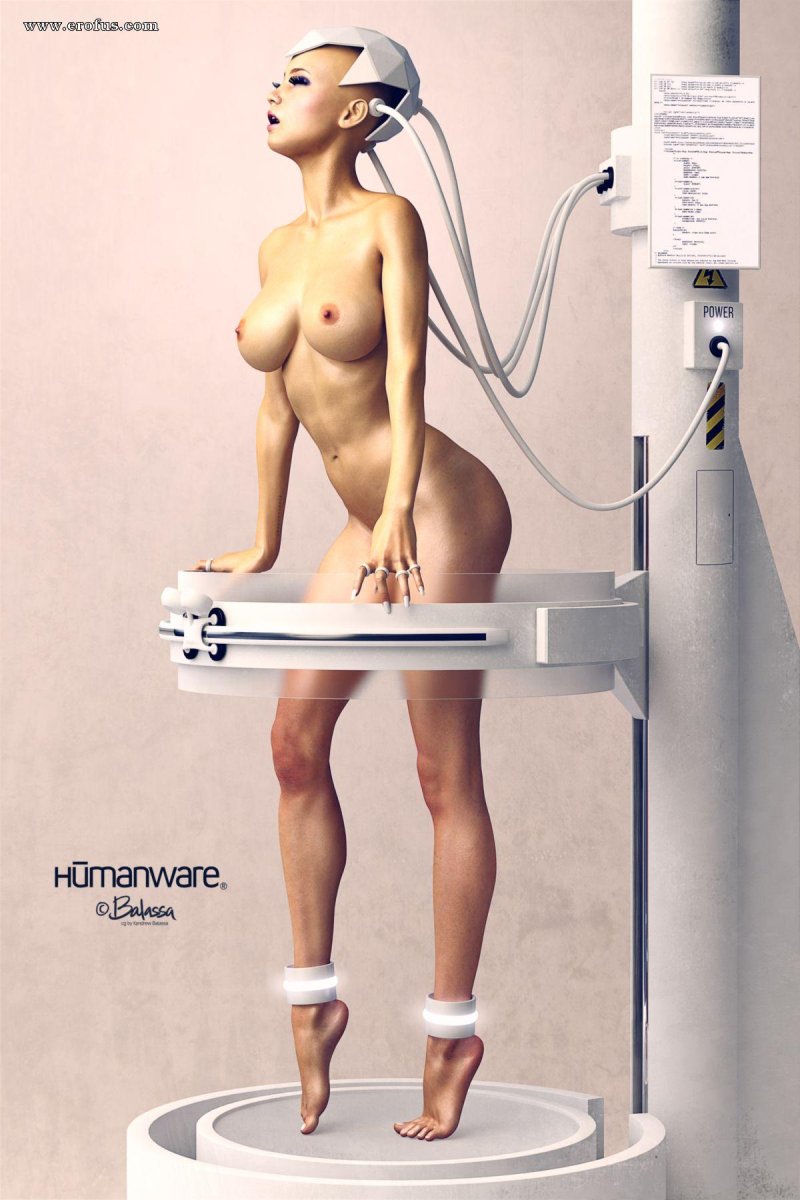 Голая баба в лаборатории