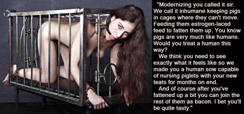 Женщина в клетке