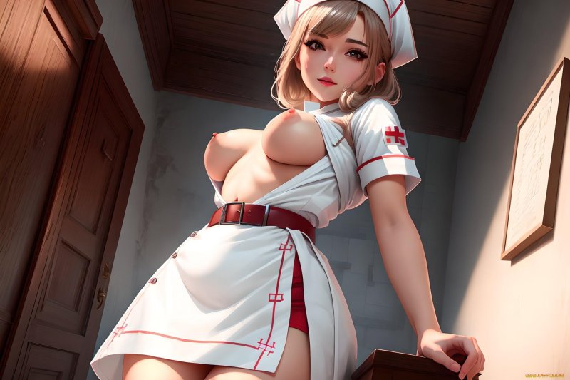 Красивая медсестра