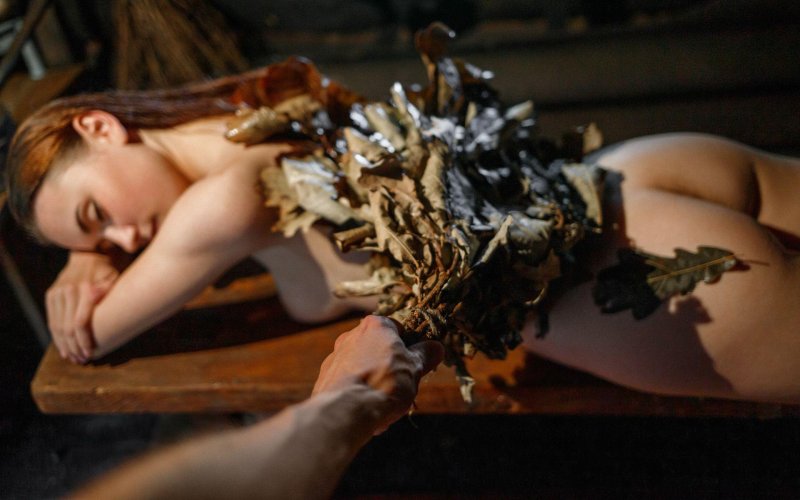 Веник в бане