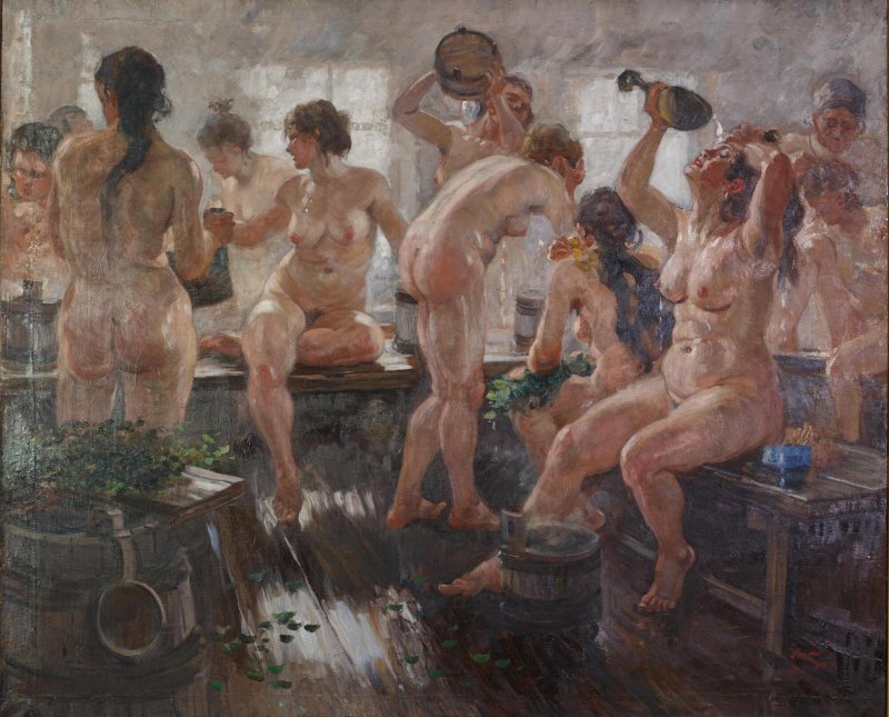 Женская баня голые