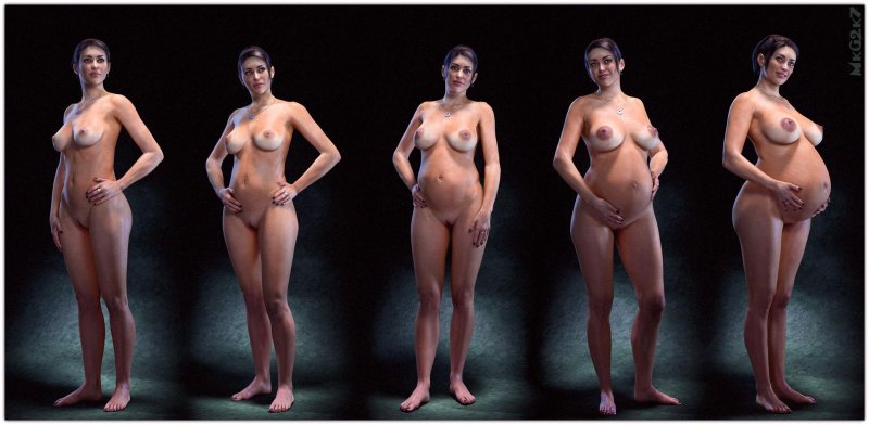 Живот в три месяца беременности