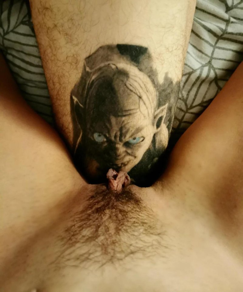 Голлум тату