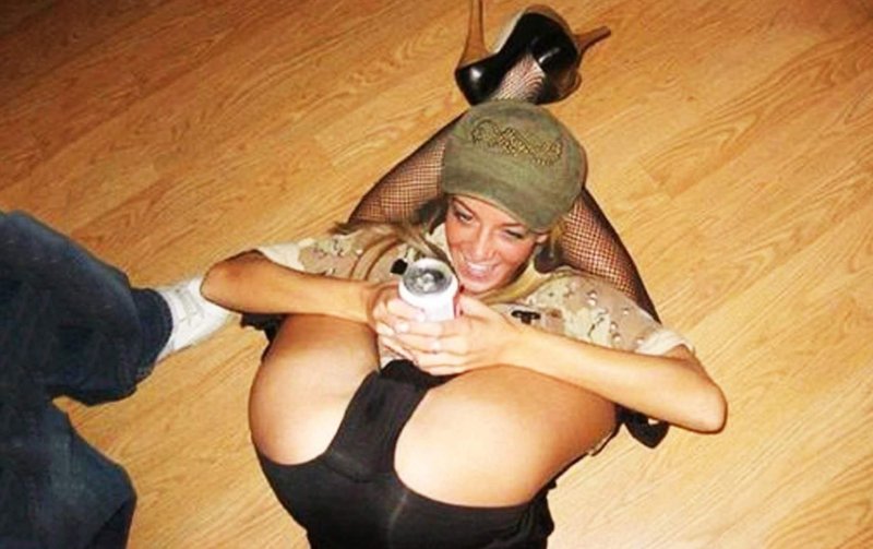 Пьяна девушка