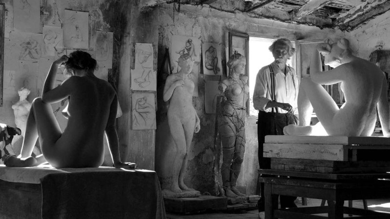 Художник и натурщица труэба