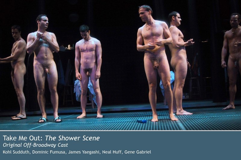 Голые артисты в театральных постановках