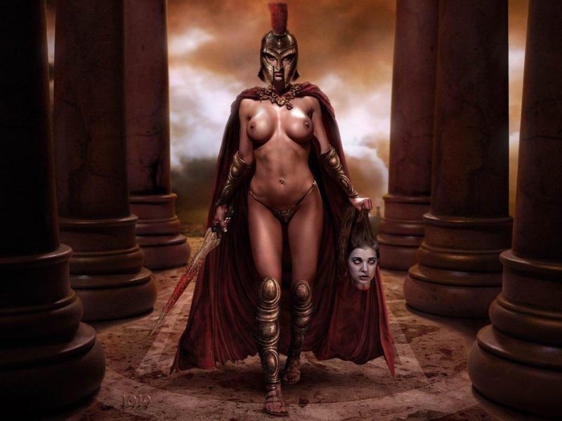 Голые женщины гладиаторы