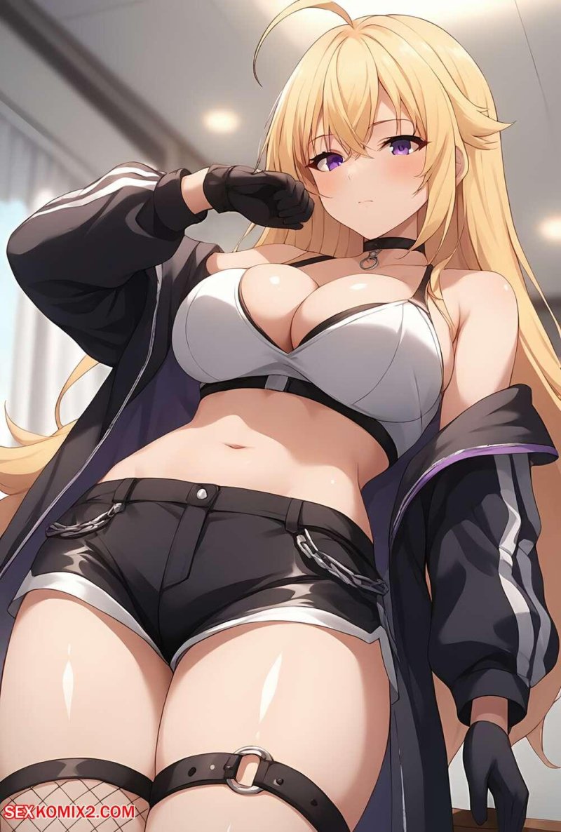 Блондинка аниме