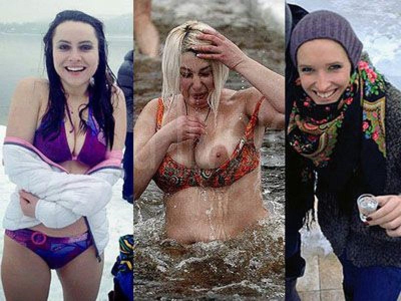 Крещенские купания грудь