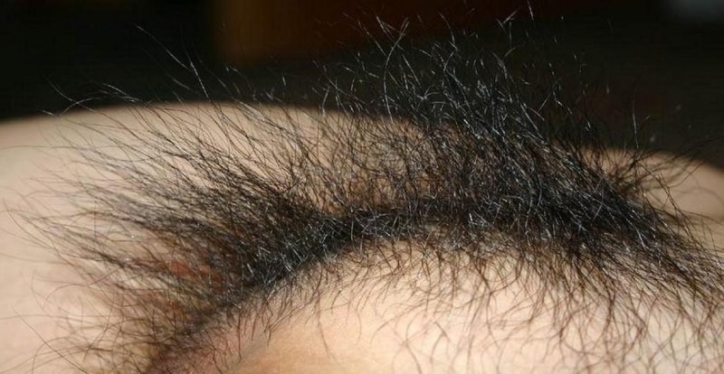 Кудрявые лобковые волосы