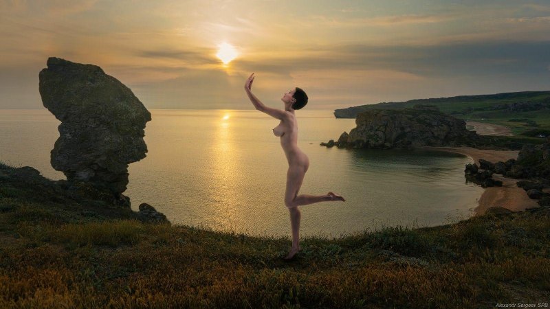 Море в закате