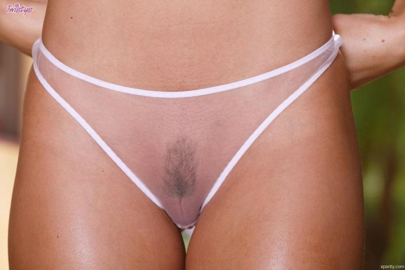 Прозрачные стринги женские