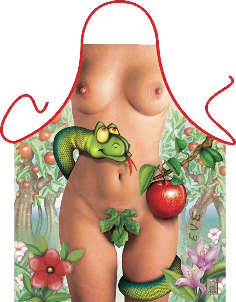 Фартук с голой женщиной