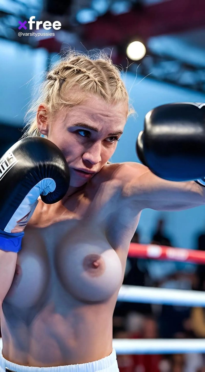 Бокс голых девушек