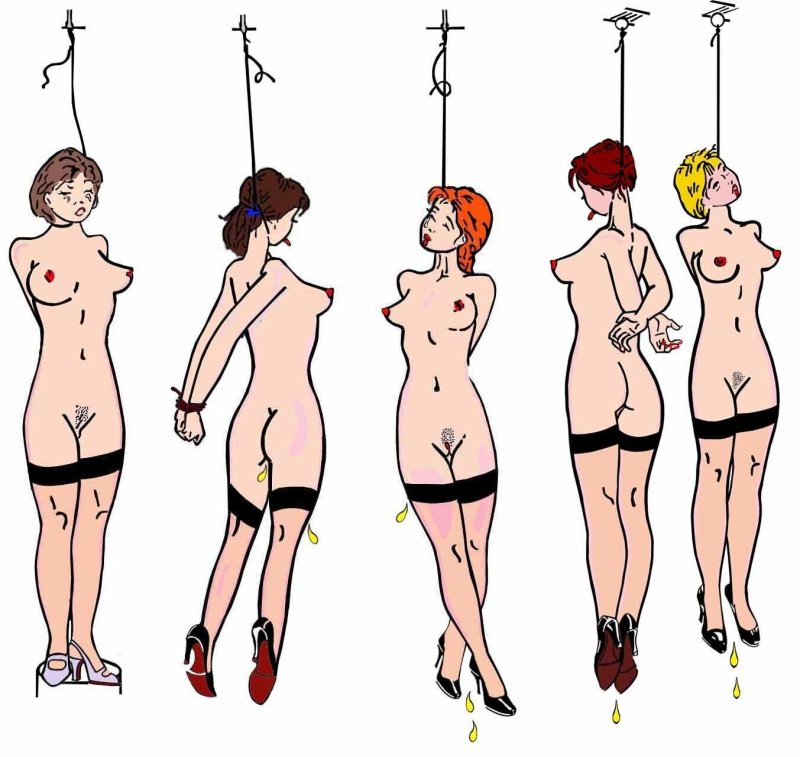 Повешение голых женщин