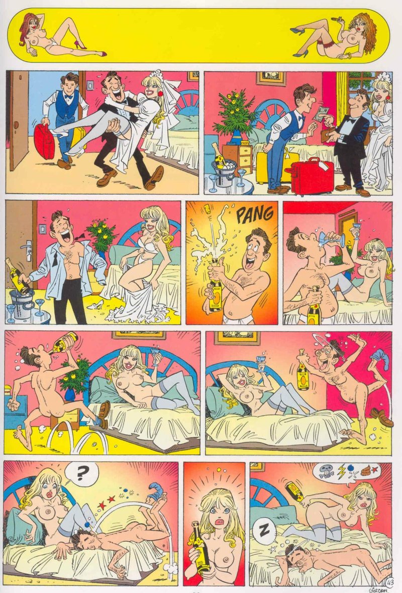 Эротические юмористические комиксы