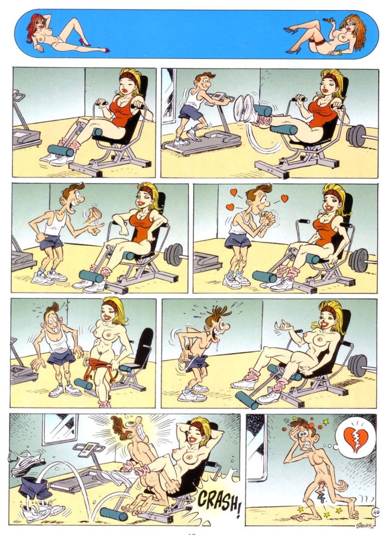 Прикольные эротические комиксы
