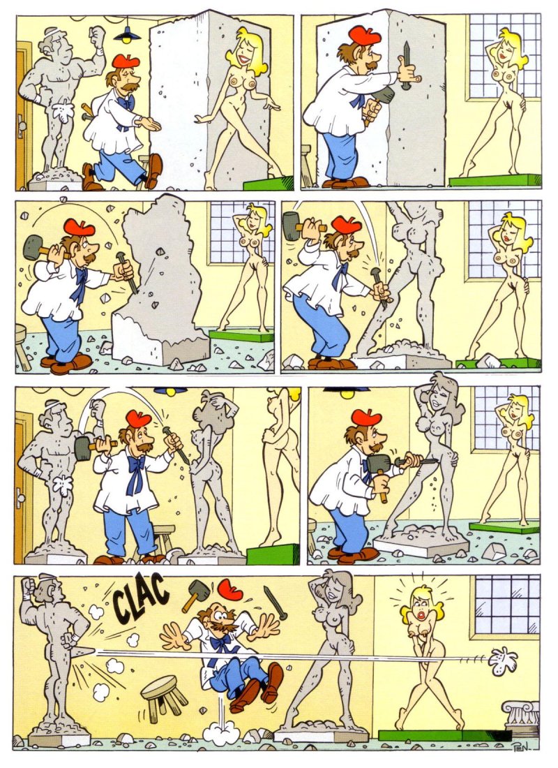 Смешные эротические комиксы