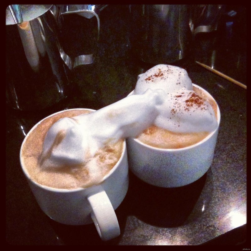 Сперма в кофе