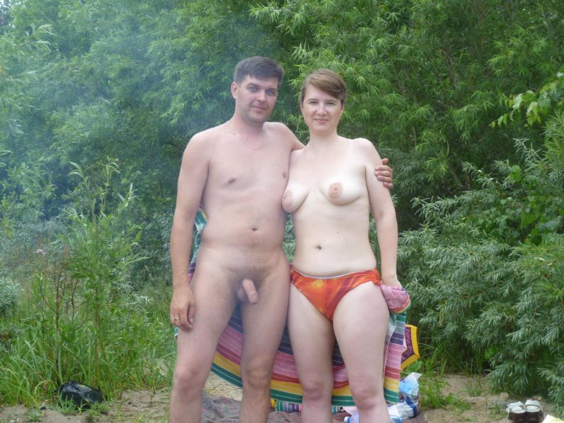 Семейные пары ню на природе