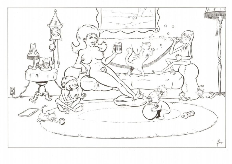 Эротические рисунки сказки