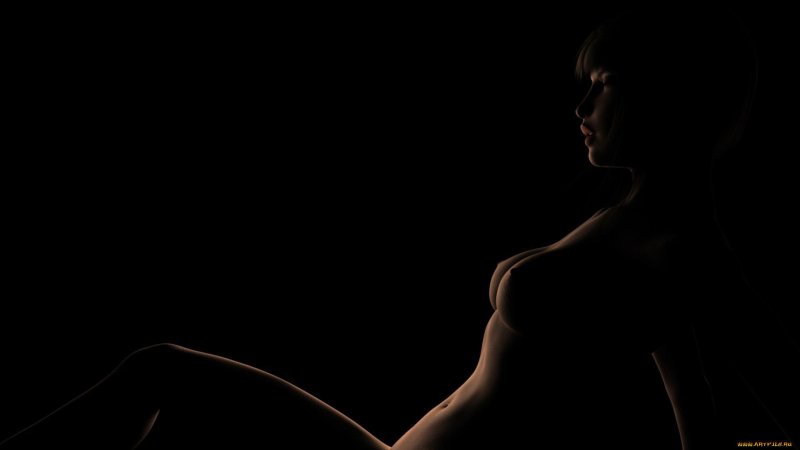 Силуэт девушек