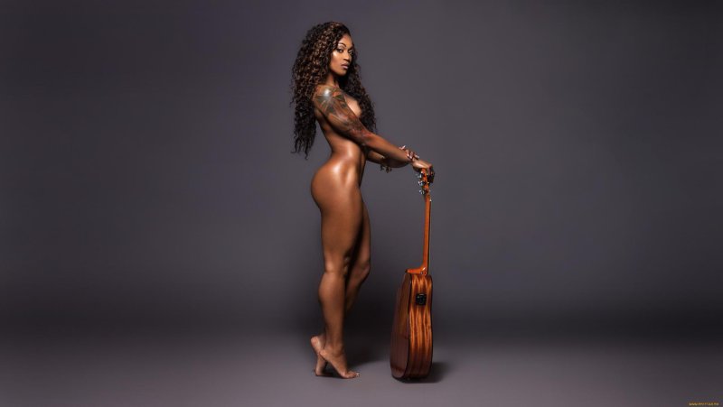 Голые спортивные негритянки