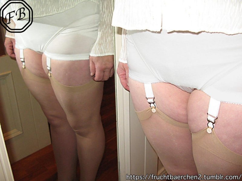 Panty girdle bbw ретро с застежкой между ног