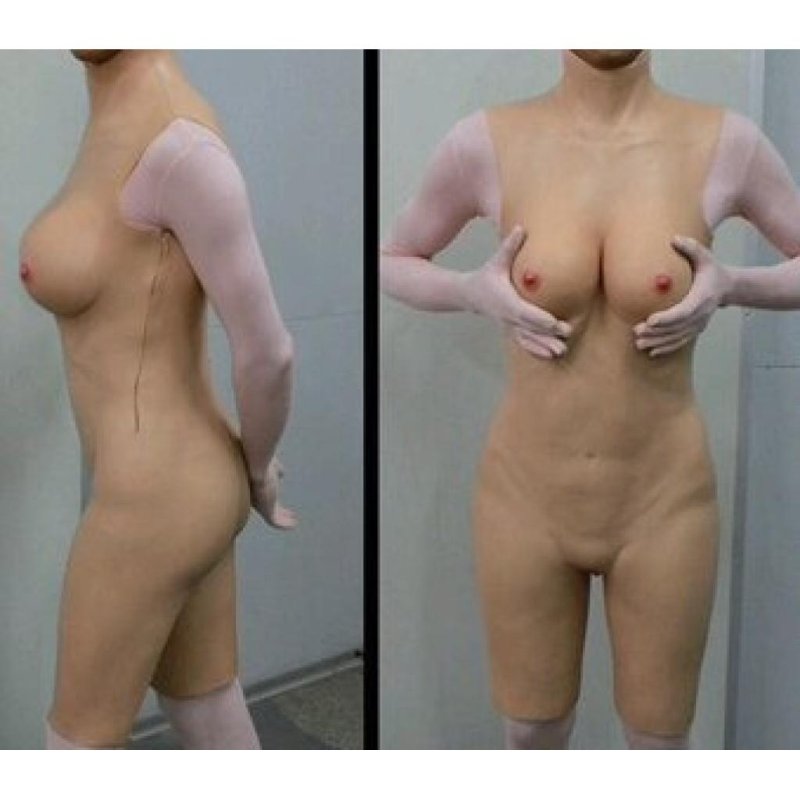 Силиконовый костюм женского тела