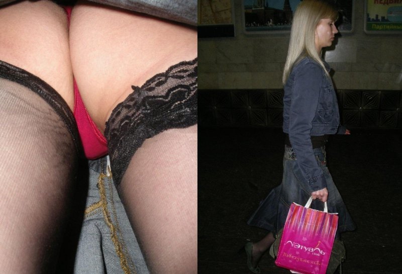 Под юбкой у полных женщин