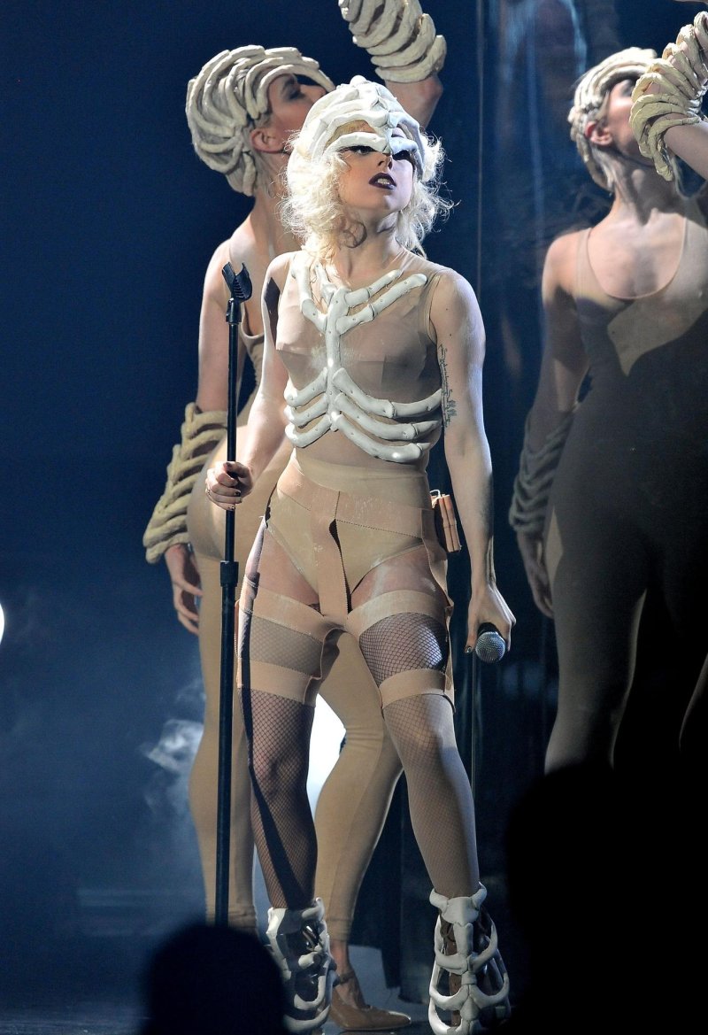Леди гага на сцене