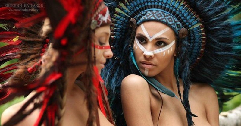 Индеец девушка