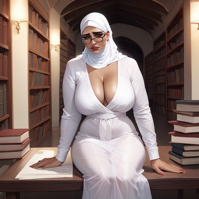 Пышная женщина