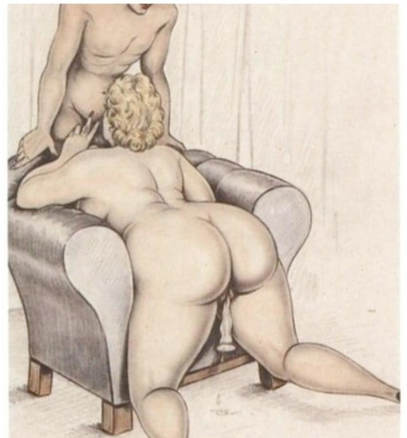 Порно рисунки зрелые