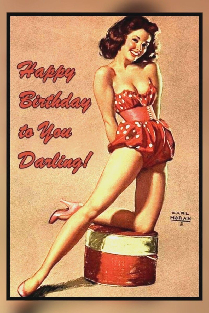 Открытки в стиле пин ап