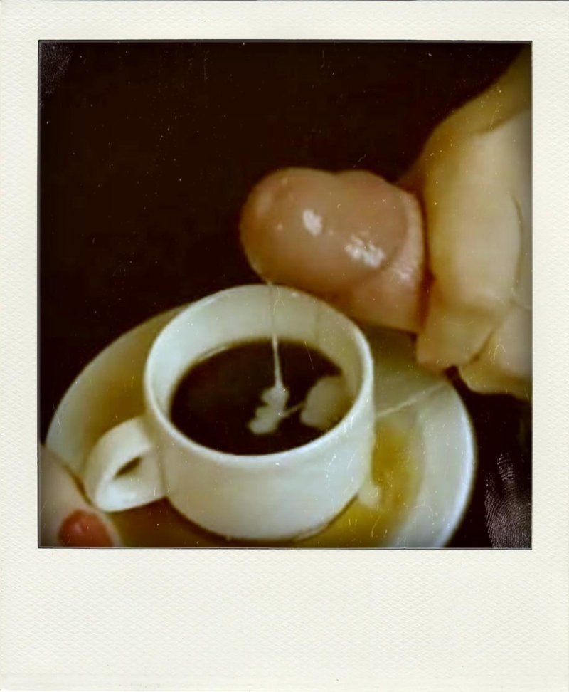 Сперма в кофе