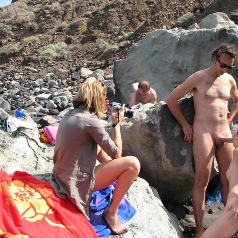 Порно нудийский пляж