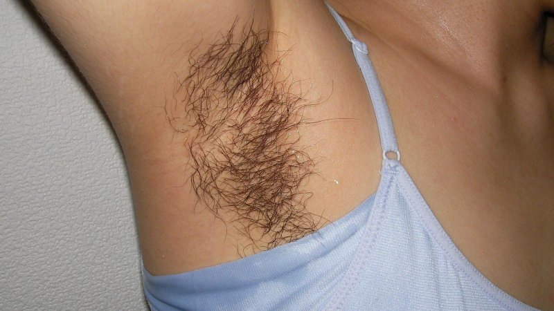 Волосатые подмышки