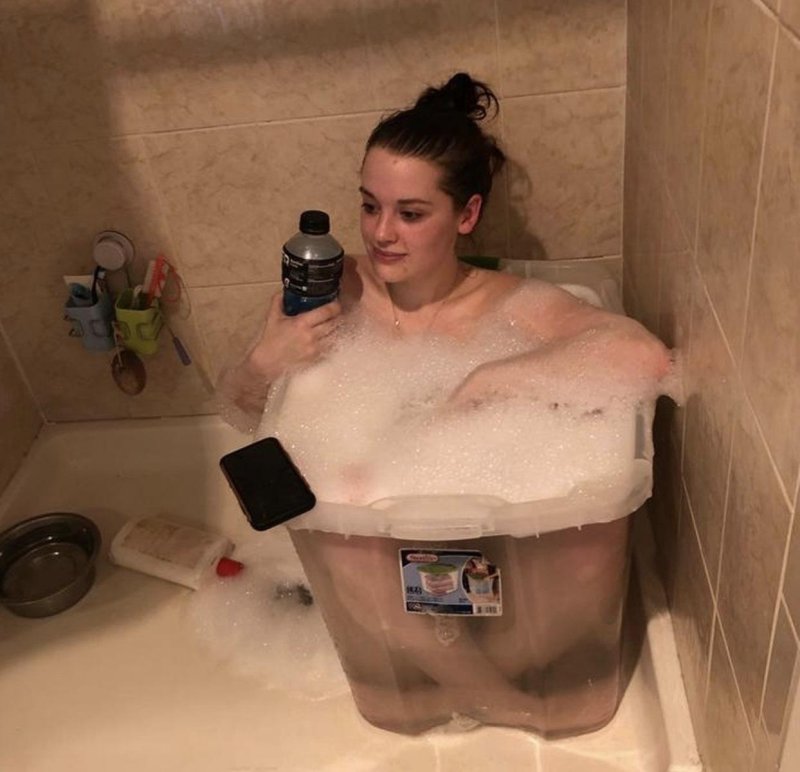 Ванна с водой