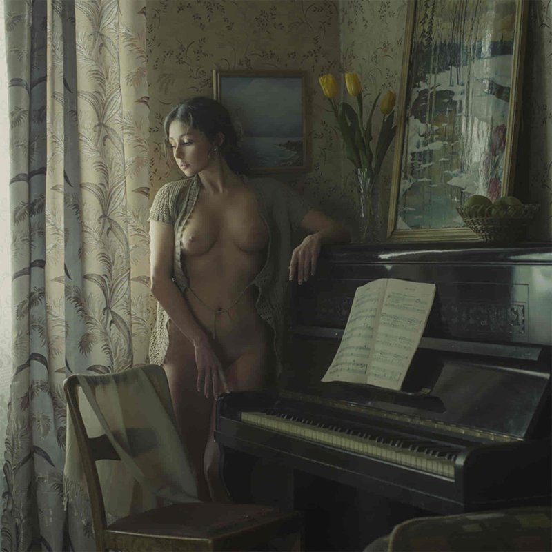 Фотограф Дэвид Дубницкий обнаженка