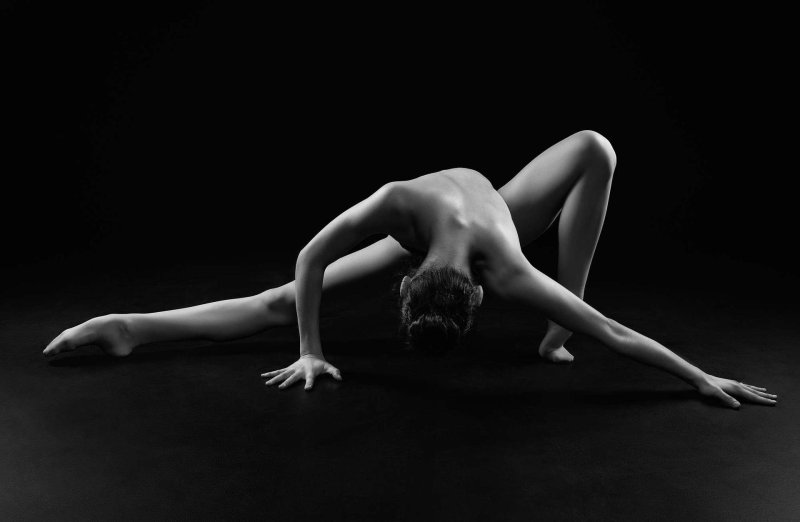 Красивое голое женское тело