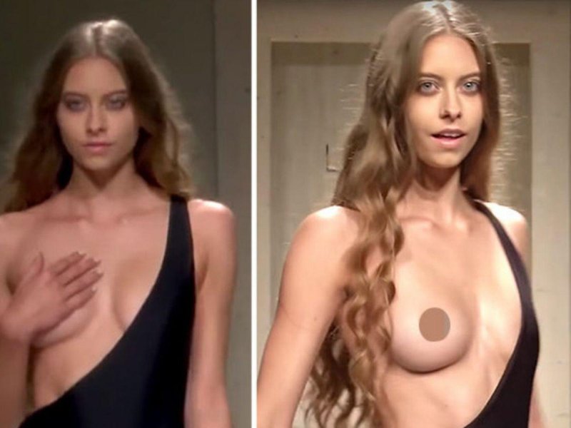 Грудь на подиуме