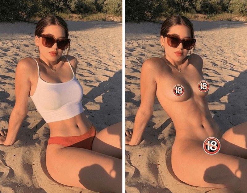 Раздеть любую девушку по фото