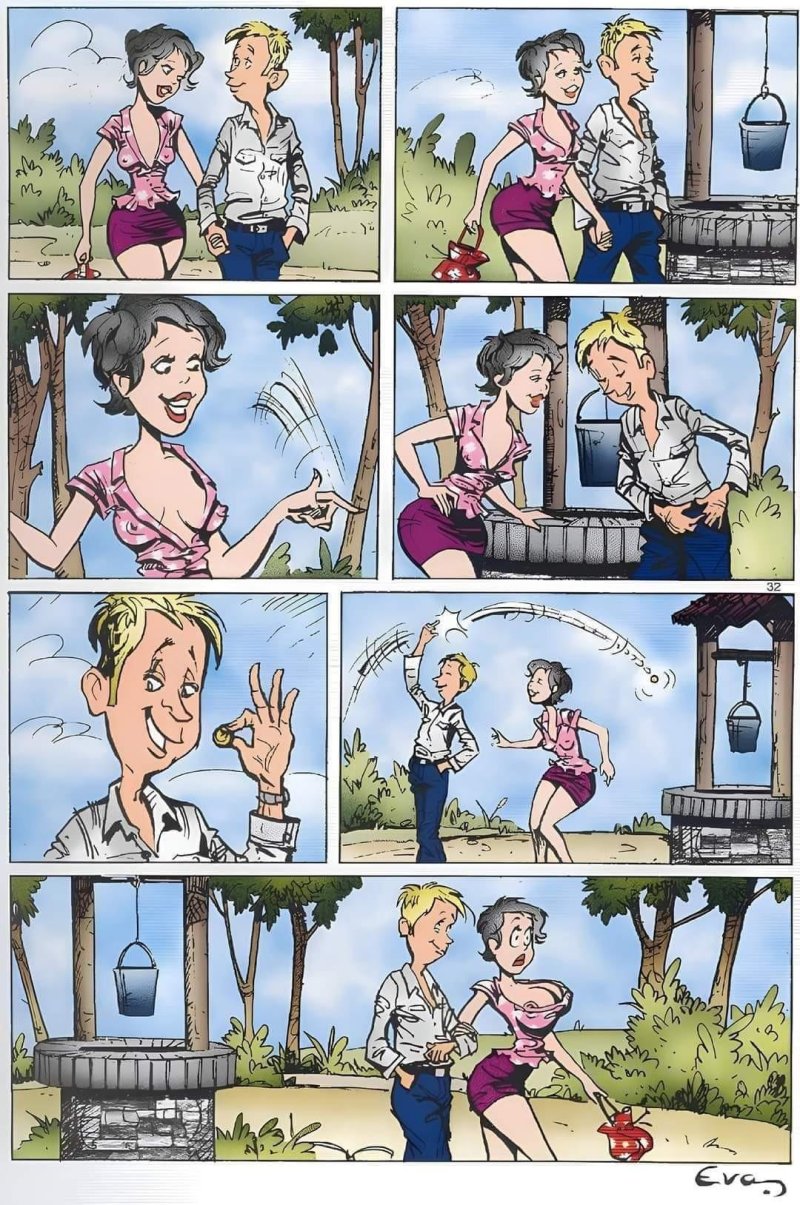 Смешные эротические комиксы