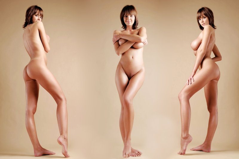 Красивое голое женское тело