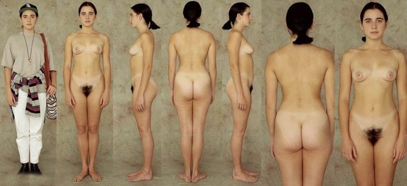 Голые женщины с разных сторон