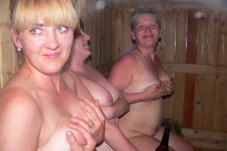 Русские голые в бане