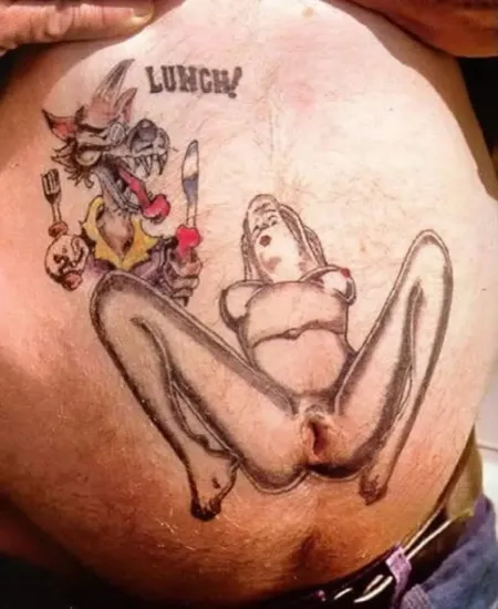 Интимные наколки